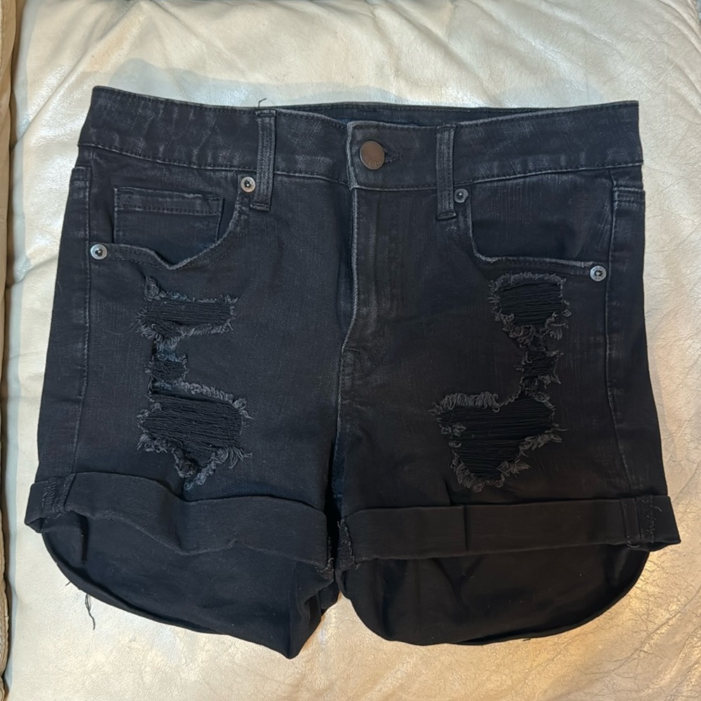 Aeropostale black Jean shorts